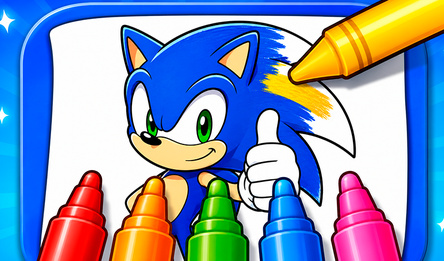 Sonic Wonder Coloring