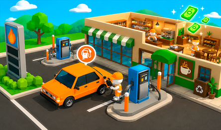 Gas Station - Stick Simulator